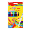 Marcadores Escolares, Mágicos, Punta 2.0 mm.,  Estuche x 10 Unds. 9 Colores Surtidos + 1 Color Mágico